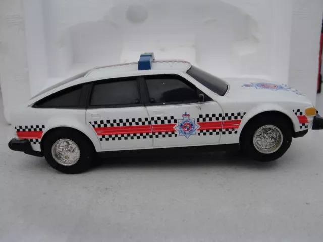 Scalextric Police Rover  C315  1:32 Slot  Used Boxed 2