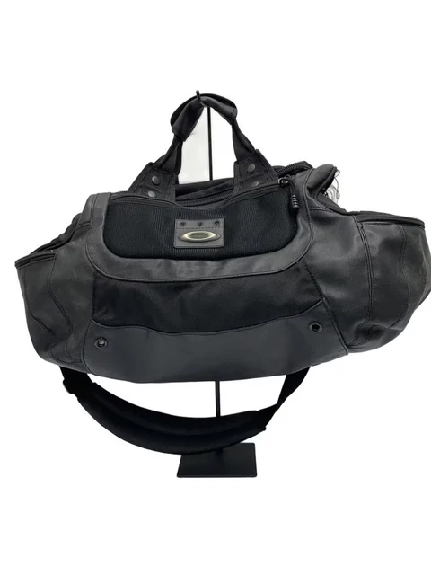 【OAKLEY】Boston bag 00s BLACK OAKLEY BOSTON BAG black Plain $408.04 - PicClick CA