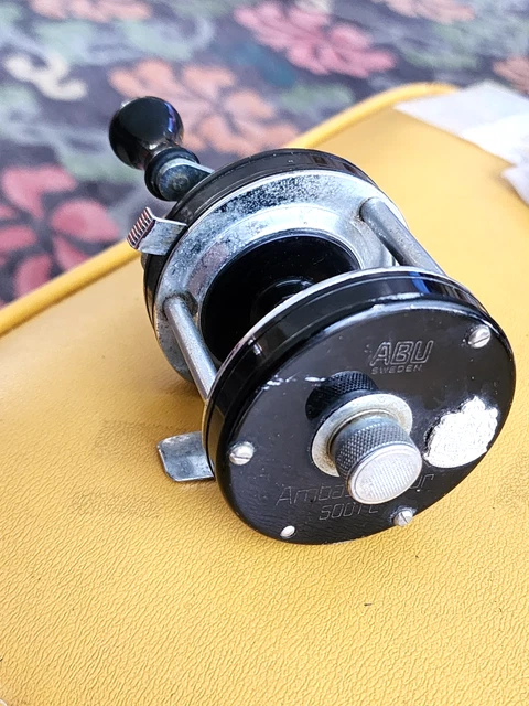 ABU AMBASSADEUR 5001C Vintage Fishing Reel 1987-88 Model 277g
