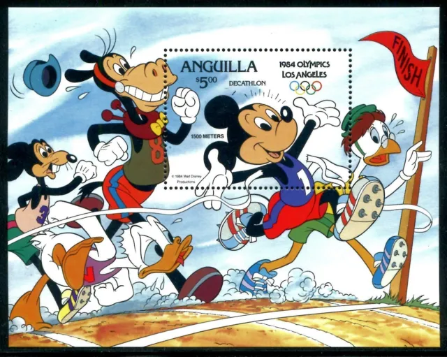 Anguilla 559a-568a, postfrisch, Walt Disney Figuren 1984 x10511