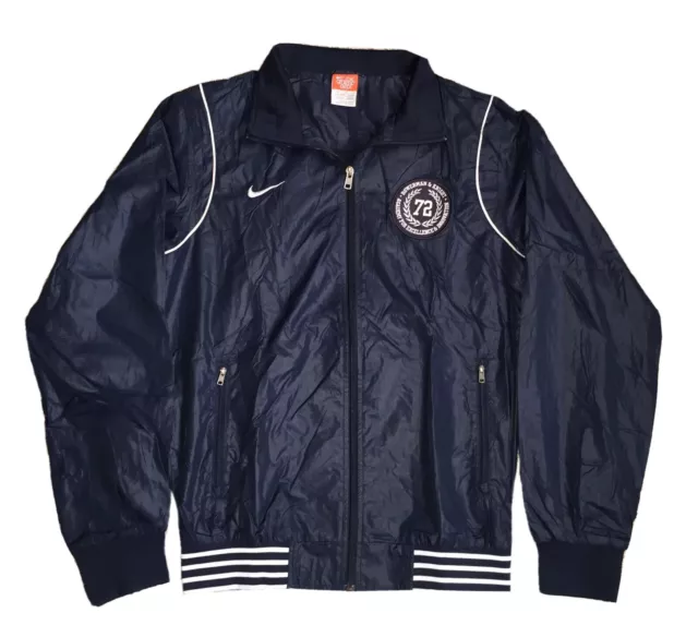 Nike 72 The Athletic Department 842103-405 Veste Bleu Nuit Jacket Taille Medium