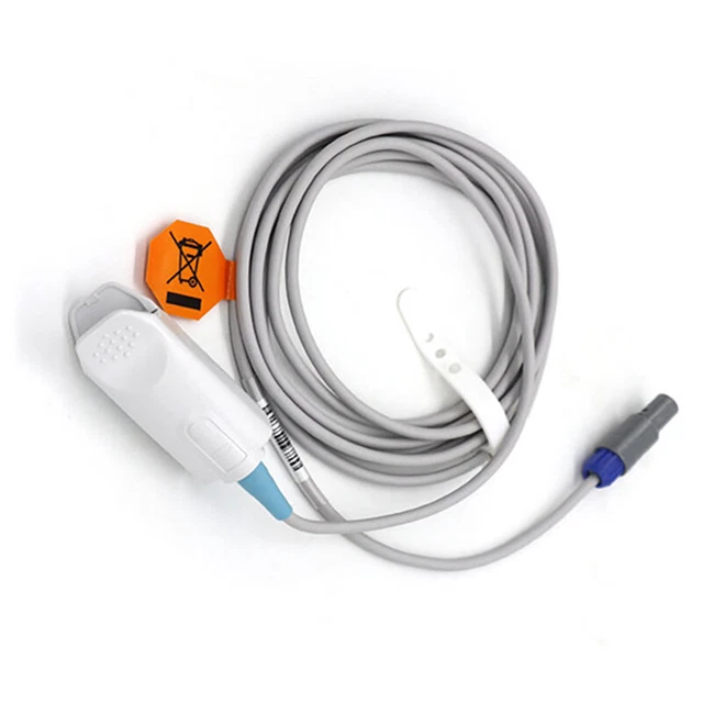 CONTEC Adult Finger Clip SpO2 Probe Pulse Oximeters CMS6000/CMS7000 3m 10ft 5pin