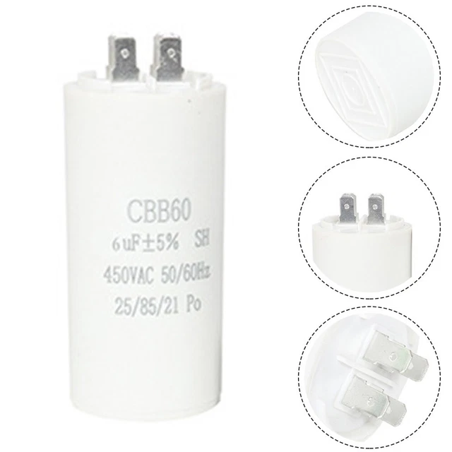 Composant électroménager Condensateur CENPEK CD60 Pour Moteur électrique Et Machine à Laver - 100UF - Démarrage Et Fonctionnement Condensateur 200uf Pour Moteur