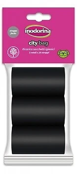 Inodorina City Bag Negro 6 X 20 Bolsas