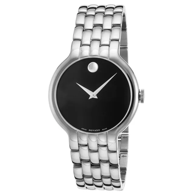 Movado 0606337 Men's Veturi Black Quartz Watch