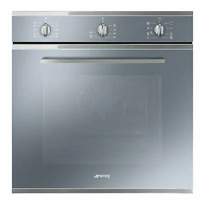 Smeg SF64M3DS Forno Combinato a Vapore da Incasso Multifunzione 63LT Silver