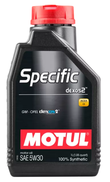 38831810 - MOTUL Huile de graissage moteur SPECIFIC DEXOS2 5W30 1L