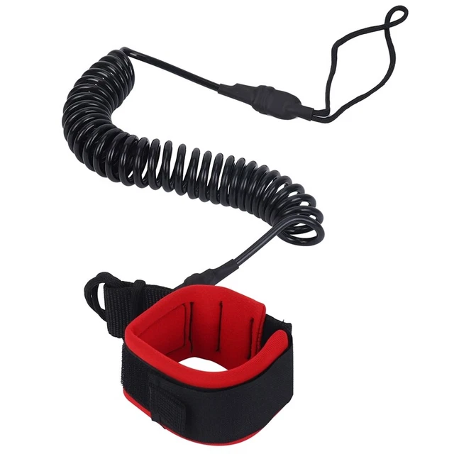Paddle Board 10,6 piedi guinzaglio alla caviglia supporto arrotolato surf nero Tpu paddle BoarN4