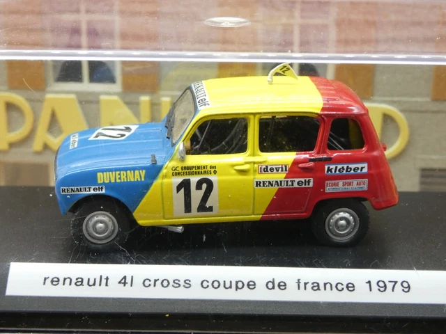 Modèle Réduit Renault 4L East African Safari 1/43 IXO - Occasion Très Bon état (comme Neuf) En Boîte