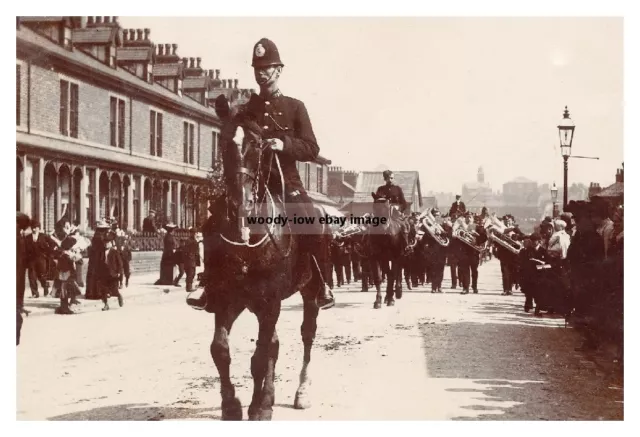 rp14404 - Policeman on horseback , Lidget Green , Yorkshire - print 6x4