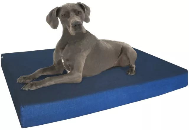 Extra Large Pet Dog Bed XL Orthopedic Waterproof 47x29x4 Memory Foam 48X30 Crate