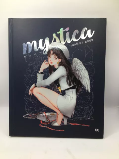 Mystica - Korean adults colouring book - Manga / Innocent Fairies themed.