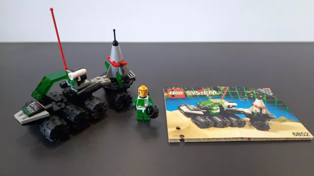 LEGO Space 6852: Space Police Satmobil (1993) - vollständig, inkl. Anleitung