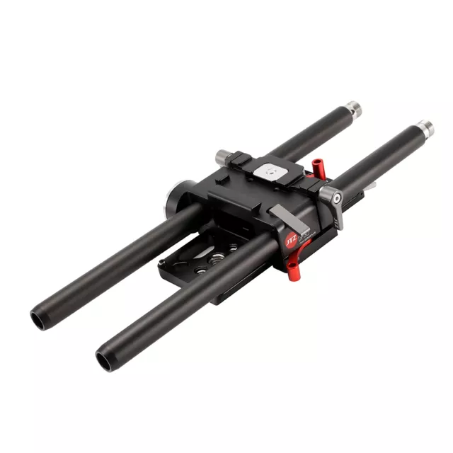 JTZ DP30 QR QUICK RELEASE BASEPLATE +15mm ROD RIG FOR CAMERA CAGE SONY A7 II