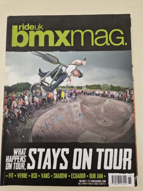 Ride Uk Bmx Magazine No 168 Oct 2012