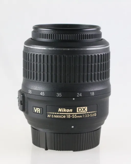 Nikon DX AF-S Nikkor VR 18-55mm 18-55 mm 3.5-5.6 G SWM Aspherical D40X D60