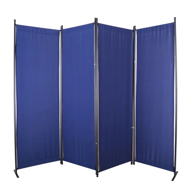4 PANEL ROOM Divider Folding Privacy Screen Room Dorm Decor Office