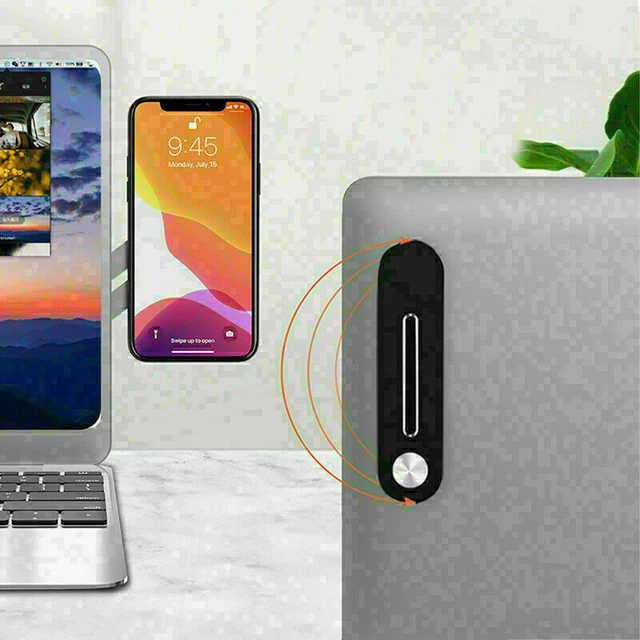 Support de téléphone latéral pour écran d'ordinateur portable universel