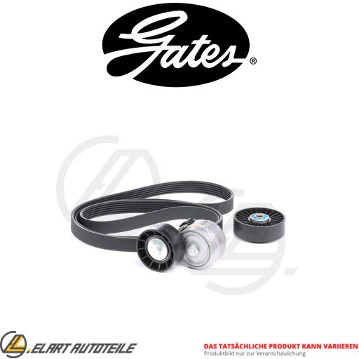 GATES K016PK1263 Jeu De Courroies Trapézoïdales à Nervures FleetRunner