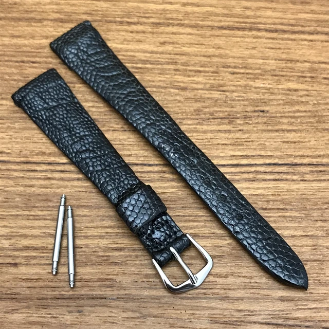 14mm 9/16" JB Champion USA nos Genuine Ostrich Unused Vintage Watch Band
