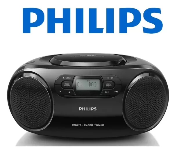 Philips BoomBox CD/FM/DAB/DAB+Radio Player - Black