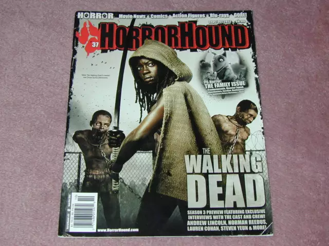 HORRORHOUND # 37 Sep/Oct 2012, The Walking Dead, Frankenweenie, Horror Hound