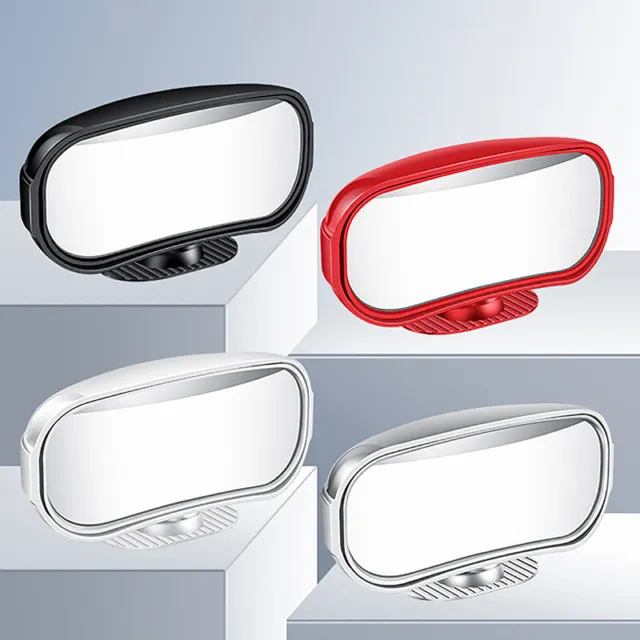 1pc 360 Degree Adjustable Wide Angle Side Rear Mirror Blind Spot Rearview Mirror