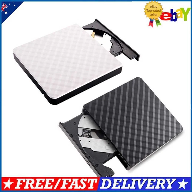 USB 3.0 External DVD Burner Writer Recorder CD/DVD ROM Player PC Optical Drive