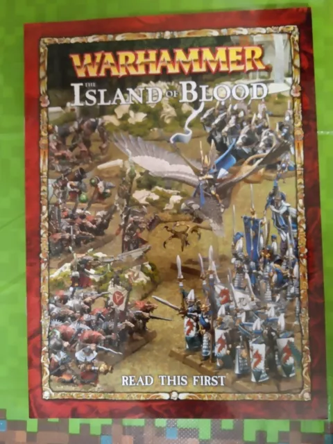 Warhammer Fantasy The Island Of Blood Read This First Book