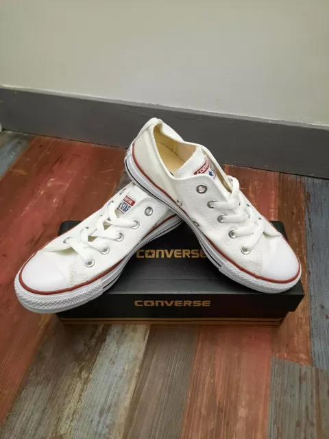 Converse All Star OX Unisexe Basse White/White