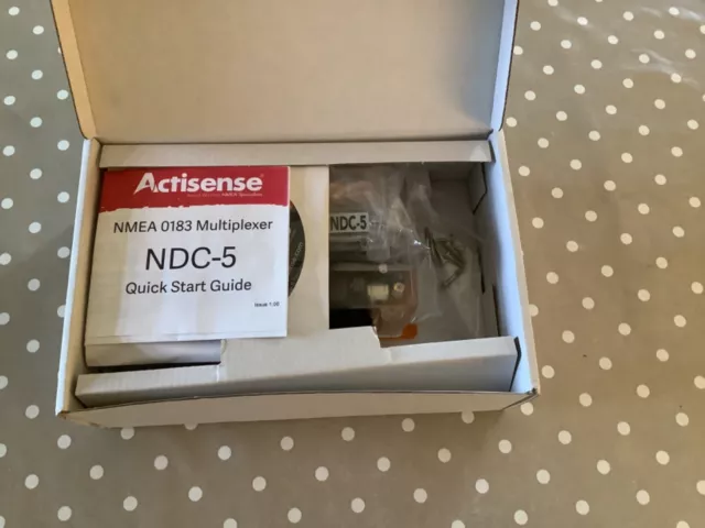 Actisense NDC5 NMEA 0183 Multiplexer 5 input 2 output never installed