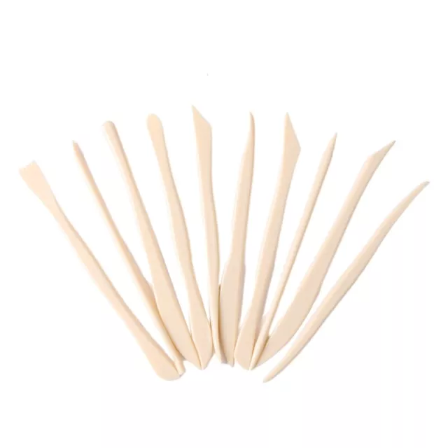 10Pieces Pottery Clay Sculpting Tools Double Sided Ceramic Clay Carving Tool Set