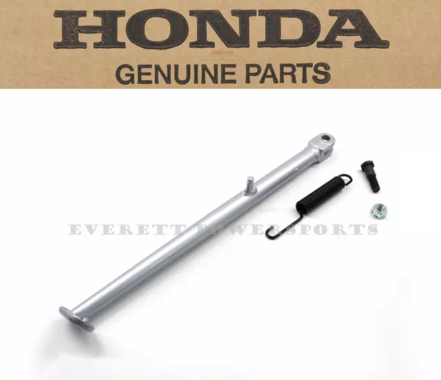 New Genuine Honda Kick Stand Assy with Spring and Bolt 96-04 XR400 R OEM #i91