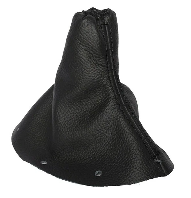 thumbnail image 2 of The Tuning-Shop Black Leather Gear Stick Gaiter For Hyundai I20 Mk1 (2008-2014) 2 of 3