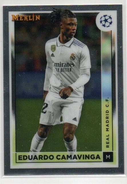 Carte Collector Eduardo Camavinga Topps Déco 2024-25 Real Madrid - Édition Limitée 3/5