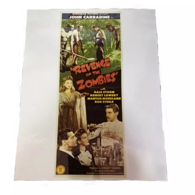 Revenge of the Zombies (1943) 7.5”X11”Laminated Mini Movie Poster Prints