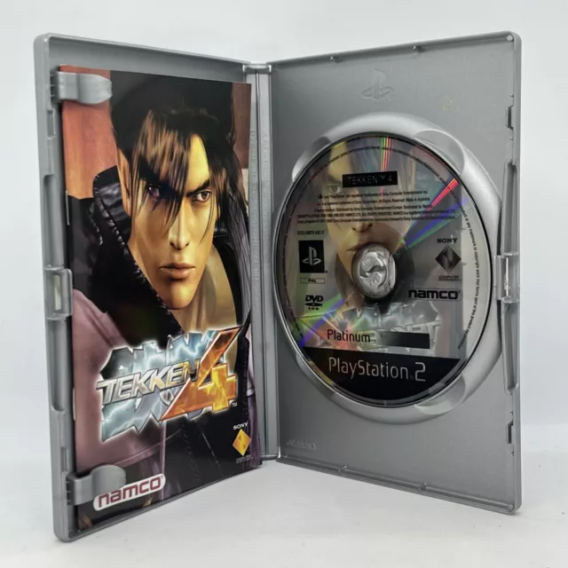 Juego Tekken 4 Four IV Fighting Namco PS2 Sony PlayStation correo gratuito PAL 3