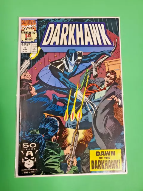 Darkhawk #1 (Mar 1991, Marvel) Ships for Free Same Day 1st Class