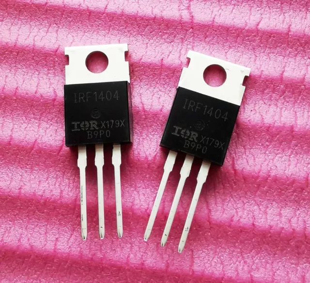 10pcs New IRF1404 Power MOSFET TRANSISTOR TO-220