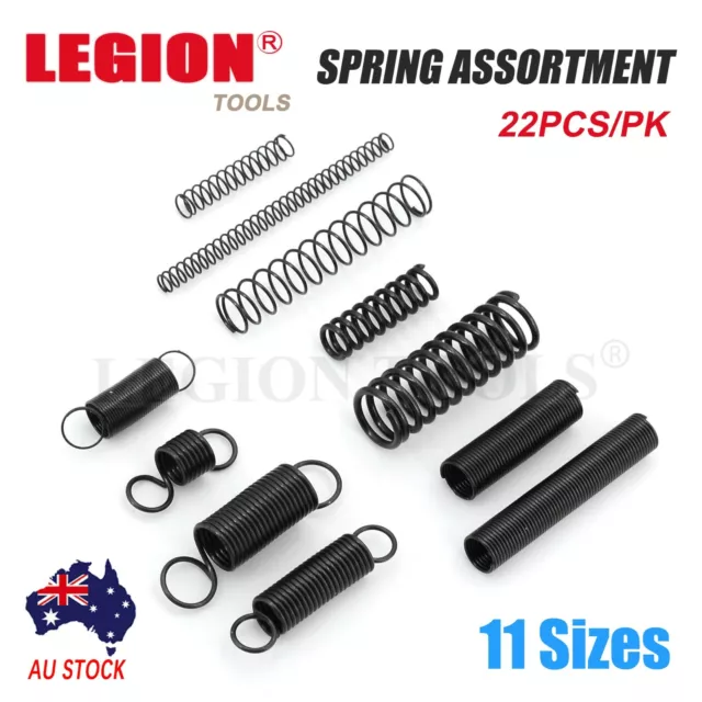 11 Sizes Spring Assortment Compression Extension Spring Metal Tension Spring Kit