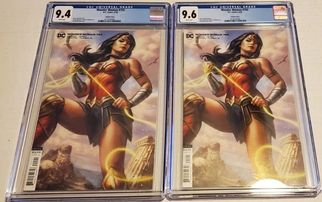 VHTF WONDER WOMAN #755 Ian MacDonald Variant Cover DC, 2020 CGC 9.6 9.4