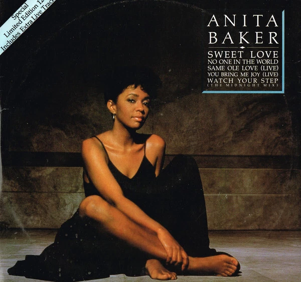 Anita Baker - Sweet Love - Used Vinyl Record 12 - P293S