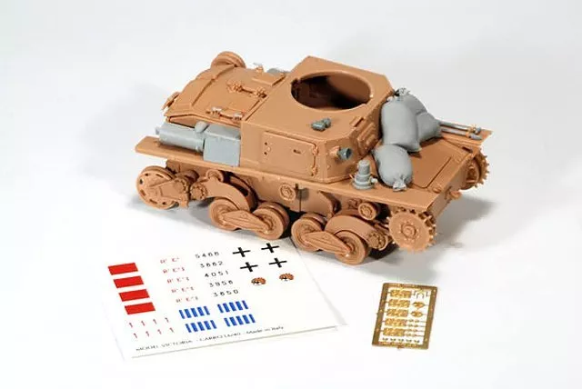 Model Victoria 1/35 Conversion kit for L6/40 Italian Tank (Tamiya Italeri) 4084
