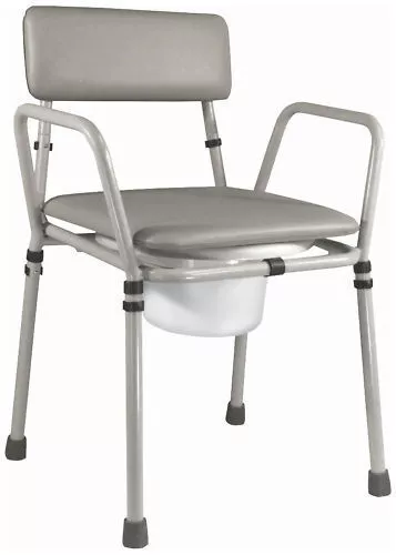 Aidapt 5 Litre Essex Height Adjustable Commode Chair