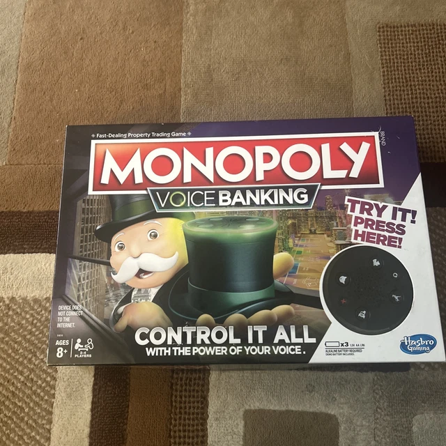 Monopoly Electronic Banking – Gioco In Scatola Con Bancomat E Carte Di Credito (Versione Inglese) - 4