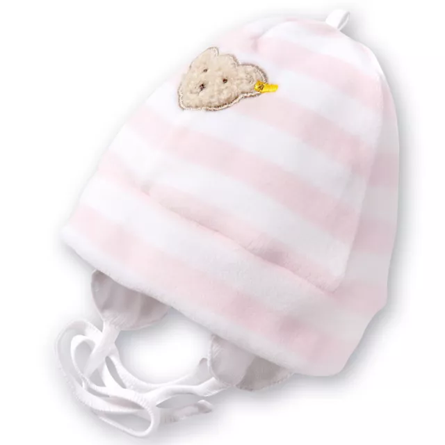 STEIFF 0002850-2560 Baby Nicki ErstlingsMütze Für Mädchen, rosa Gr 47 M