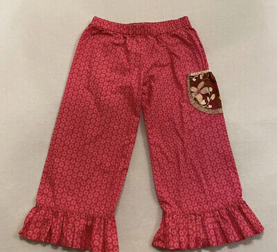 Boutique Girls Ruffle Pants G&G Size 5 MJC Persnickety Style