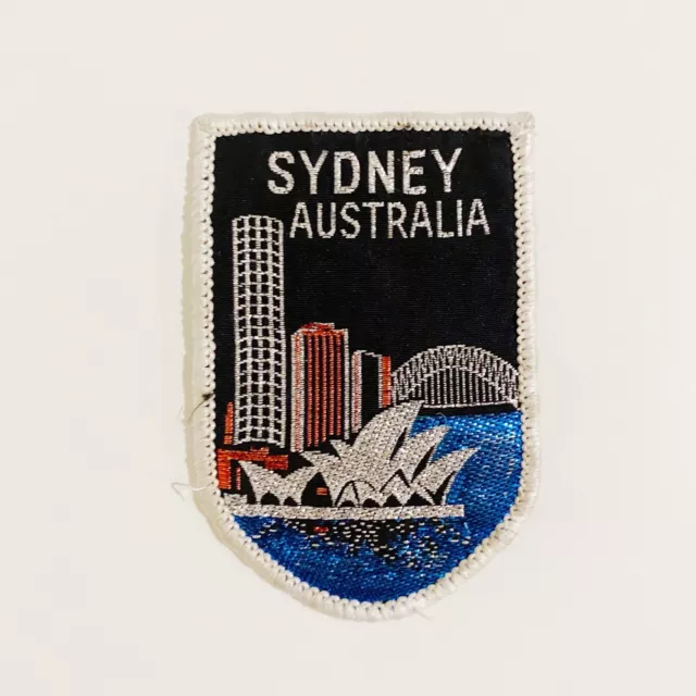 Sydney Opera House Sew On Patch Australia Vintage Badge
