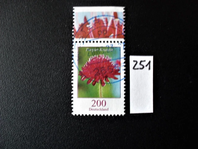 (251) Bund gest.;MiNr.3556 (200 ct DS "Blumen"-Purpur Rautie9 OR aus  2 0 2 0