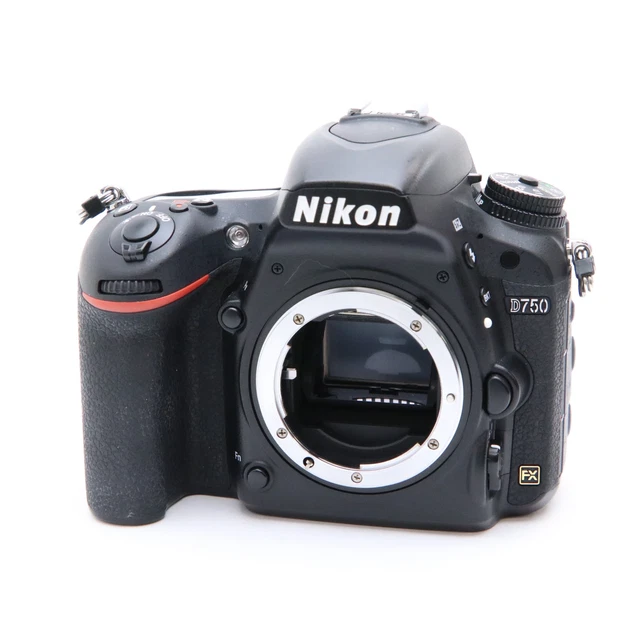 Nikon D750 24.3MP Digital SLR Camera Body shutter count 95201 shots